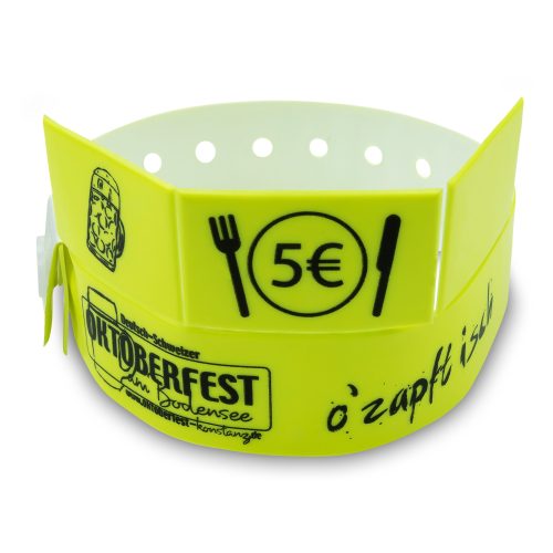 Tabbed Wristbands